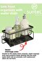 Countertop Liquid Soap Dispenser And Sponge Organizer - 4
