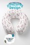 Cute Monkey Patterned Cotton Neck Pillow - Children & Adults Colorful Mint White Travel Pillow - 3
