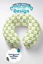 Cute Frog Pattern Neck Pillow - Kids & Adults Light Green Yellow Travel Pillow - 4