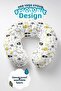 Space Rocket Cotton Neck Pillow - Kids & Adults Planet Yellow Grey Soft Travel Pillow