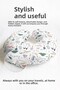 Cute Dinosaur Patterned Cotton Neck Pillow-Colorful Natural Figured Kids & Adults Travel Pillow - 2