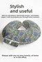 Vintage Floral Pattern Cotton Neck Pillow - Classic Blue Green Soft Travel Pillow - 5