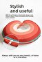 Retro Colorful Ergonomic Neck Pillow - Rainbow Orange Cream Travel Pillow - 6