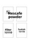 4 Pieces Turkish Coffee/Filtro Coffee/Nescafe/Milk Tea Sticker Waterproof Transfer Label Series