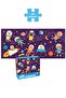 2 Pieces of 60 Pieces Each - Space Explorers and 36 Pieces - Farm Friends - 2