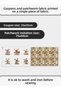 Patchwork Fabric Set – 100% Cotton Patterned Fabric Coupons for Sewing and Hobby - 6
