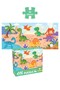 2 Pieces of 60 Pieces Each - World Discover and 36 Pieces - Dinosaurs World - 3