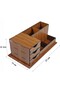 Wooden Drawer Pen Holder - Gift - 25 X 12 X 10 cm - 5