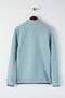 Mint Regular/Normal Cut Stand Collar Zippered Seam Detail Fleece Sweatshirt Tmnaw26Sw00036 - 8