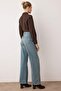 Mavi Vintage Yıkama Yüksek Bel Wide Leg Geniş Paça %100 Pamuk Non-Stretch Jeans TWOAW26JE00228 - 4