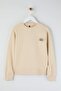 Teen Stone Thick Fleece Inside Slogan Patch Detailed Regular Knitted Sweatshirt Twoaw26Sw00202 - 8
