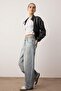 Açık Mavi Normal Bel Bol Kesim Baggy Jeans TWOAW26JE00052 - 5