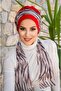 غطاء محرك السيارة نمط الحمار الوحشي الأحمر