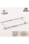 Crescent Chrome 224 mm Handle Luxury Country Kitchen Furniture Cabinet Drawer Handle - 4