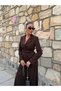 Women's Stylish Suit with Belt - Blazer & Pleated Skirt - 6