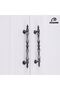 Crescent Antique Silver 96 mm Handle Luxury Country Kitchen Furniture Cabinet Drawer Handle - 6