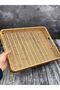 1Pcs Only Large Size Rectangular Wicker Tray Serving Presentation Tray Organizer Organizer 40*30cm - 3