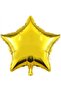 45cm Helium Flying Star Foil Balloon - Golden Yellow