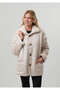 Women's Coat Plush-Lined Women's Suede Coat (Large Size)