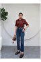 Momfit Jeans with Belt Accessory - 3