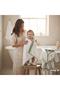 Flower Embroidered Gaye Baby Towel Bathrobe Set Organic **** Baby Birth Gift **** - 5