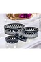 Cutting Crystal Handworked Tableware Presentation Set 3 Pcs - 3