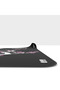 Black Sakura 90X40 3mm Premium Non-Slip Base Stitched Gaming Mouse Pad - 5