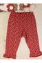 Butterfly and Embroidered Baby Girl Short Sleeve Double Set 9-12 Months, 12-18 Months, 1-2 Years, 2-3 Years - 2