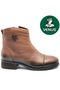 Marsel Genuine Leather Flat Non-Slip Sole Orthopedic Women's Boots Taba