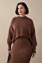 Boydan Bias Double Bitter Brown Knitwear Set - 2