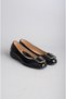 Select 25142221 genuine leather comfort women's shoe black patent - 4
