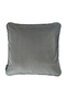 Pile Cushion Pillow Case Anthracite Color 50X50 - 2