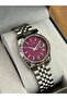 New Model Rlx Silver Bracelet Plum Dial 31 mm Women's Wristwatch