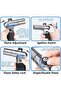 Windproof Torch Lighter Butane Refillable Gas Lighter Double Jet Flame Adjustable (Butane G - 4