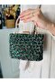Diamond Crystal Stone Evening Dress Bag with 2 Straps - 3