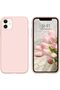 iPhone 11 Launch Case Velvet Inside Removable Soft Silicone Cover Powder Pink