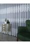 Salon Tulle Curtain Patterned Embroidered Embroidered Guipure Ecru Off White 1 / 3 Pleated Ironing Ask for Background, - 2