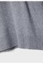 Women's Gray Basic Knit Sweater – Crew Neck, Long Sleeve, Regular Fit - 7
