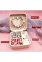 68PCS Charm Bracelet Kit for Girls – DIY Jewelry with Snake Chains, Charms & Gift Box - 6