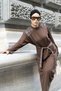 Double Face Cotton Lycra Sports Dress with Leopard Bag Gift