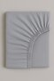 2 Pieces Cotton and Elastic 60 X 120 X 15 cm Combed Cotton Baby Bedsheet - 6