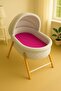 3 Pieces Cotton and Elastic 60 X 120 X 15 cm Combed Cotton Baby Bedsheet - 6