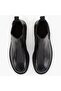 حذاء Amos Leather Mod Chelsea باللون الأسود بالكامل - 2