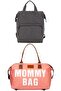 Mother Baby Care Backpack and Mommy Bag Shoulder Bag Set of 2