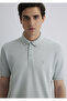 Green Polo T-Shirt Slim Fit / Slim Fit 063247-70148 - 6