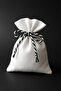10×15cm 30 Pieces Raw Cloth White Pouch Multi-Purpose Cloth Bag - 2