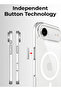 Magnetic Clear Case Compatible with iPhone 17 Air Slim Transparent Protective Cover - 3