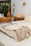 100% Cotton Double Muslin Blanket/Bedspread 210X225, Lightweight, Breathable, Double-Sided - 4