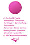 Pink Children's Room Furniture Handle - 55 mm - Abs Plastic Single Button Cabinet and Drawer Handle - 8