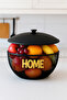 Home Written Riyadh Covered Metal Fruit Basket – Black Gold Decorative Kitchen Organizer Decorative Fruit Basket Desktop Fruit Bowl Countertop Serving Tray Metal Fruit Bowl Bread Bowl | |   Covered | | - 7